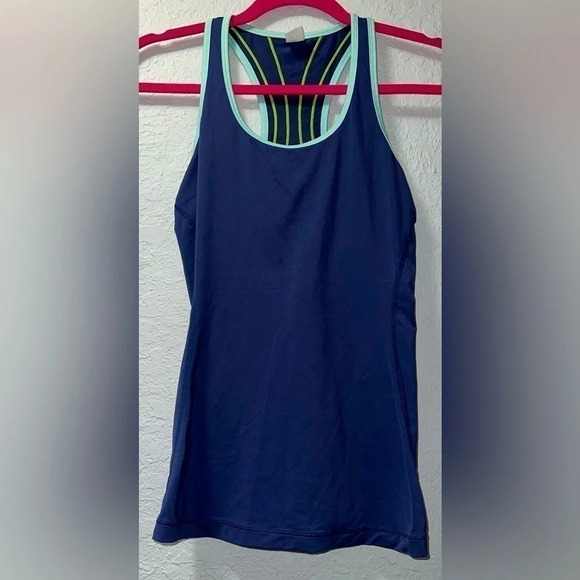 GAP Tops - Gap Fit Women's Racerback Blue, Teal & Green Tank